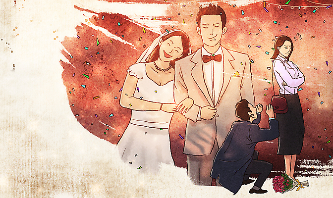 전신 PSD 커플 여자 남자 꽃다발 웨딩드레스 결혼 프로포즈 일러스트 성공 결혼식 웃음 들기 여러명 상반신 성인 팔짱 꿈 분노 축하 꽃가루 노력 소원 용서 삐침 소원성취 성인만 국내일러스트 드레스 꽃 감정 다수 컨셉 관계 모션 표정 사람 이벤트 가루 파일형식