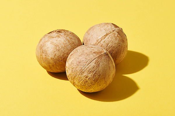 포토 JPG 스튜디오촬영 실내 사람없음 열대과일 코코넛 노란배경 국내포토 백그라운드 과일 내부 노란색 파일형식