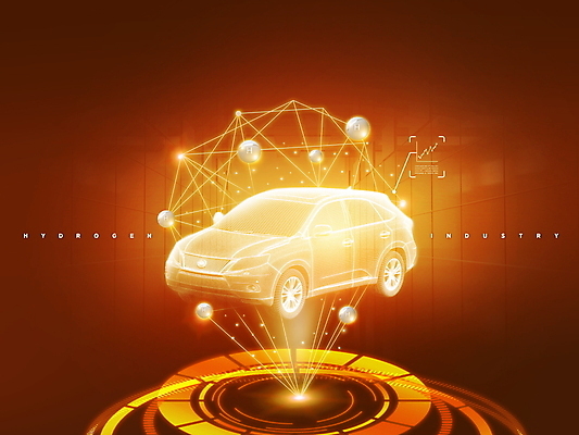 PSD 편집이미지 미래 사람없음 빛 주황색 친환경 수소에너지 재생에너지 홀로그램 수소자동차 미래산업 이미지편집 산업 컬러 컨셉 자동차 환경 에너지 파일형식