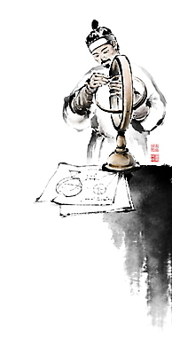 PSD 남자 과학 일러스트 캘리그라피 붓터치 한명 상반신 성인 설계도 기구 한복 동양화 과학자 번짐 상투 낙관 조립 장영실 혼천의 성인남자한명만 국내일러스트 직업 1 한국전통 건설업 미술 사람 전통의상 천체관측 학자 남자한명만 성인남자만 파일형식 효과