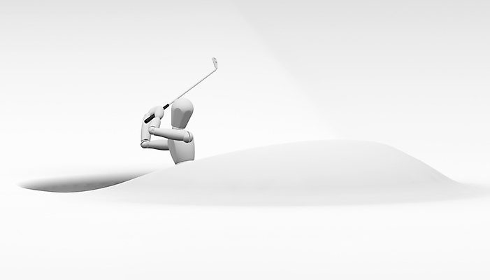 포토 JPG 해외이미지 여자 남자 모래 스포츠 컨셉 골프 일러스트 3D 벙커 구멍 클럽 만들기 골프티 땅파기 때리기 해외일러스트 모션 골프장 골프용품 사람 구기 디지털합성 파일형식 이미지허브