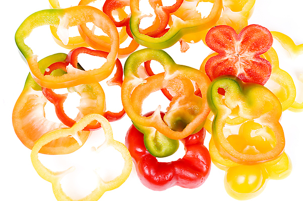 포토 JPG 해외이미지 음식 채소 과일 재료 파프리카 건강 빨간색 초록색 노란색 성장 흰색 신선 작음 자르기 먹기 향신료 날것 후추 고립 해외포토 컬러 모션 크기 향미료 파일형식 이미지허브