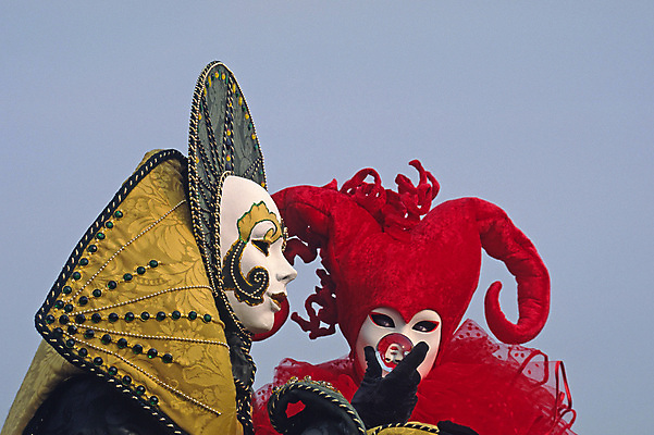 포토 JPG 해외이미지 가면 사람없음 빨간색 초록색 노란색 이탈리아 베네치아 썩음 해외포토 유럽 컬러 파일형식 이미지허브