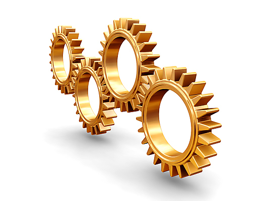 포토 JPG 해외이미지 산업 백그라운드 컨셉 일러스트 사람없음 3D 금속 기계 흰색 바퀴 오브젝트 만들기 기어 고립 해외일러스트 컬러 모션 재질 디지털합성 파일형식 이미지허브