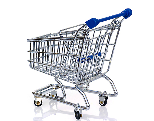 포토 JPG 해외이미지 잡화 음식 자동차 앉기 사람없음 파란색 쇼핑 상점 금속 카트 흰색 시장 구매 은색 쇼핑몰 슈퍼마켓 고립 해외포토 육상교통 컬러 모션 재질 파일형식 이미지허브