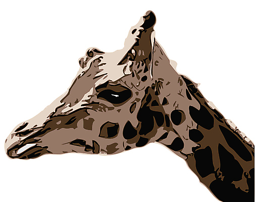 포토 JPG 해외이미지 동물 야생동물 일러스트 포유류 동물원 사람없음 갈색 머리 흰색 기린 고립 해외일러스트 컬러 신체부위 파일형식 이미지허브