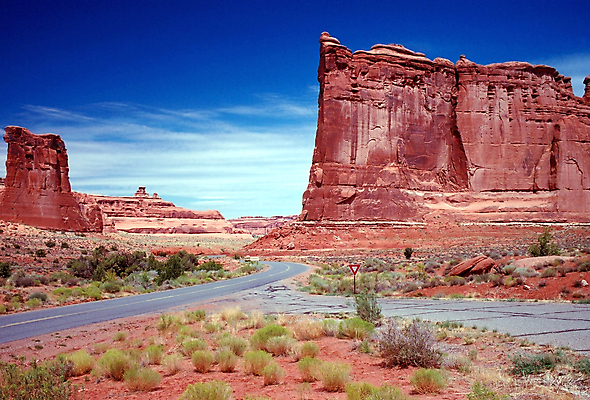 포토 JPG 해외이미지 도로 사람없음 빨간색 미국 해외포토 길 컬러 북아메리카 교통시설 파일형식 이미지허브