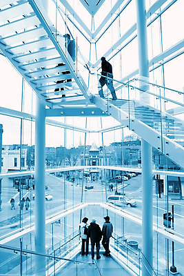 포토 JPG 해외이미지 실루엣 비즈니스 건축양식 창문 난간 유리 미래 거리 실내 사람 사람없음 내부 건물 파란색 반사 걷기 계단 도시 오픈 상업 단계 해외포토 건축물 건축 컬러 컨셉 모션 재질 촬영기법 파일형식 이미지허브