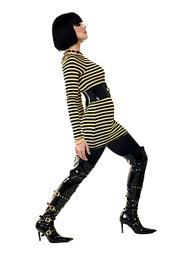 포토 JPG 해외이미지 스튜디오촬영 백인 여자 청소년 짧은머리 한명 사람 20대 옆모습 세로 컬러풀 뷰티 노란색 우주 검은색 화려 우아함 흰배경 여자한명만 카피스페이스 완전 해외포토 서양인 1 헤어스타일 뷰포인트 컬러 백그라운드 컨셉 실내 청년 공백 흰색 여자만 파일형식 이미지허브