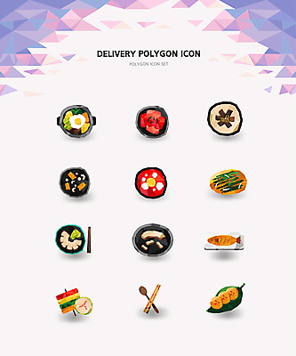 아이콘 한식 젓가락 김치 사람없음 숟가락 전 배송 삼겹살 비빔밥 생선구이 보쌈 명절음식 산적 고기구이 국밥 배달음식 순두부찌개 파전 폴리곤 호박전 음식배달 2D아이콘 AI파일 음식 수저 돼지고기 찌개 구이 배달 생선요리 부침개 파일형식 벡터