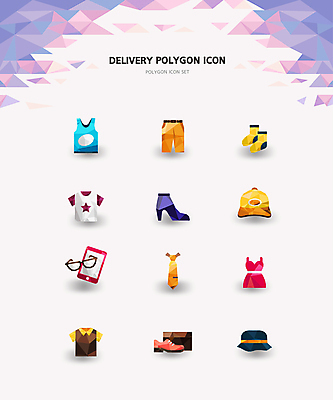 아이콘 모자 드레스 옷 원피스 안경 구두 바지 넥타이 양말 사람없음 스마트폰 민소매 반팔티셔츠 하이힐 배송 구두상자 캡모자 폴리곤 2D아이콘 AI파일 모자_잡화 잡화 신발 상의 티셔츠 하의 핸드폰 스마트기기 상자 여성화 파일형식 벡터