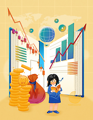 전신 PSD 여자 어린이 세계지도 일러스트 그래프 한명 서기 들기 소녀 책 금융 독서 노란색 돈자루 주식 톱니바퀴 어린이경제 경제교육 동전탑 소녀한명만 국내일러스트 1 교육 컬러 지도 돈 모션 사람 경제 세계 쌓기 동전 여자한명만 소녀만 파일형식
