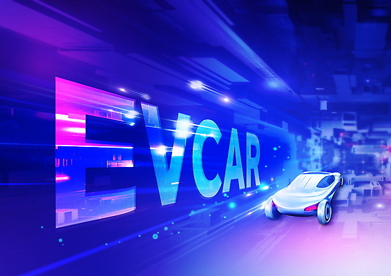 PSD 편집이미지 도로 타이포그라피 사람없음 파란색 그린에너지 친환경 주행 전기자동차 이미지편집 문자 길 컬러 교통시설 자동차 환경 에너지 파일형식