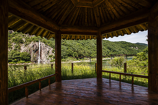 포토 JPG 주간 호수 자연 산 풍경 사람없음 야외 폭포 전라남도 정자 담양 국내포토 자연요소 건축물 전라도 생태계 파일형식