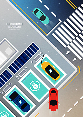 도로 백그라운드 일러스트 사람없음 회색 운전 횡단보도 전기에너지 주차 친환경 주차장 전기자동차 전기충전 충전기 충전소 친환경자동차 국내일러스트 AI파일 길 컬러 교통시설 모션 자동차 환경 기계 에너지 보행로 충전 파일형식 벡터