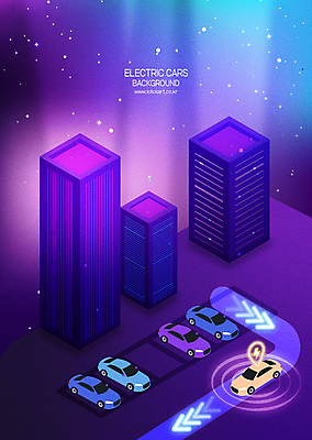 화살표 백그라운드 일러스트 사람없음 건물 보라색 운전 전기에너지 주차 친환경 주차장 전기자동차 친환경자동차 자율주행 국내일러스트 AI파일 건축물 컬러 모션 자동차 환경 에너지 파일형식 벡터 4차산업