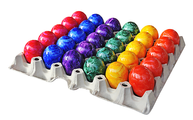 포토 JPG 해외이미지 음식 오렌지 부활절 쟁반 사람없음 빨간색 초록색 파란색 노란색 계란 보라색 자르기 제비꽃 고립 해외포토 기념일 꽃 컬러 과일 모션 알 파일형식 이미지허브