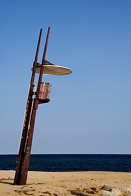 포토 JPG 해외이미지 모래 바다 하늘 경비 사람없음 목재 파란색 탑 손목시계 복고 해외포토 나무 건축물 시계 컬러 재료 장신구 안전 보호 파일형식 이미지허브