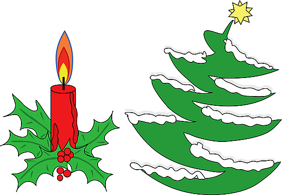 포토 JPG 해외이미지 나무 별 잎 크리스마스 일러스트 미술 사람없음 빨간색 초록색 노란색 해외일러스트 자연요소 식물 기념일 컬러 문화예술 파일형식 이미지허브