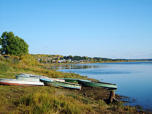 포토 JPG 해외이미지 나무 여행 자연 하늘 휴가 사람없음 야외 초록색 물 강 뜨거움 보트 러시아 지역 북쪽 해외포토 자연요소 식물 유럽 컬러 배_교통 방향 생태계 파일형식 이미지허브