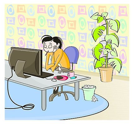 EPS 해외이미지 식물 생각 의자 일러스트 주택 컴퓨터 컬러풀 사무실 꿈 방 잠 폐기물 지루함 게으름 해외일러스트 감정 컬러 가구 컨셉 비즈니스 건물 전자제품 쓰레기 파일형식 벡터 이미지허브