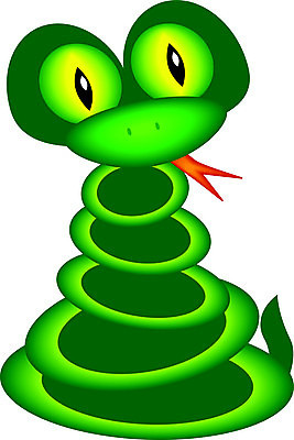 EPS 해외이미지 동물 오렌지 일러스트 파충류 생물 미술 빨간색 초록색 노란색 뱀 만화 혀 해외일러스트 컬러 과일 문화예술 입 파일형식 벡터 이미지허브