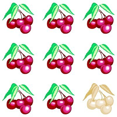 EPS 해외이미지 줄기 잎 과일 일러스트 빨간색 나뭇가지 체리 해외일러스트 나무 식물 컬러 파일형식 벡터 이미지허브