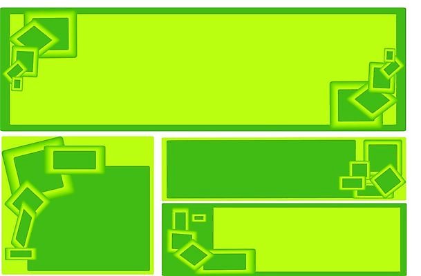 EPS 해외이미지 배너 일러스트 비즈니스 미술 장식 초록색 신용카드 체크무늬 정사각형 직사각형 해외일러스트 도형 컬러 무늬 문화예술 금융 파일형식 벡터 이미지허브
