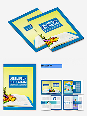 템플릿 알파벳 영어 리플렛 영어교육 팜플렛 사람없음 책 파란색 연필 새싹 인디자인 INDD 이미지템플릿 식물 문자 교육 컬러 학용품 필기구 파일형식