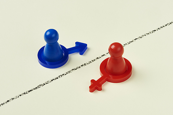 포토 JPG 스튜디오촬영 선 실내 사람없음 말_게임 사회이슈 갈등 성별 남자기호 노란배경 여자기호 젠더 국내포토 백그라운드 컨셉 내부 노란색 성별기호 파일형식