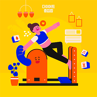 전신 식물 여자 화분 말풍선 다이어트 일러스트 한명 성인 운동복 운동 노란색 손잡기 하트 필라테스 성인여자한명만 기구필라테스 땀흘리기 필라테스기구 국내일러스트 AI파일 모양 1 옷 컬러 컨셉 모션 건강 사람 운동기구 여자한명만 성인여자만 파일형식 벡터