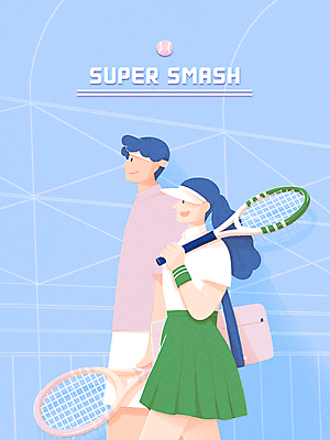 PSD 모자 여자 남자 스포츠 가방 일러스트 들기 상반신 성인 취미 두명 테니스 머리띠 테니스라켓 테니스장 테니스공 손목보호대 테니스복 성인만 국내일러스트 잡화 장신구 공 스포츠시설 모션 사람 운동복 구기 라켓 테니스용품 파일형식