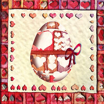 포토 JPG 해외이미지 전통 종이 분홍색 백그라운드 일러스트 부활절 프레임 사람없음 빨간색 파란색 파티 계란 봄 흰색 마음 심볼 그림 해외일러스트 계절 기념일 컬러 이벤트 알 파일형식 이미지허브