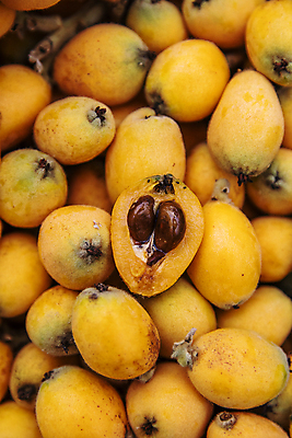 포토 JPG 주간 열매 과일 단면 씨앗 근접촬영 사람없음 야외 전라남도 가득함 완도 비파나무 국내포토 자연요소 나무 식물 뷰포인트 전라도 파일형식