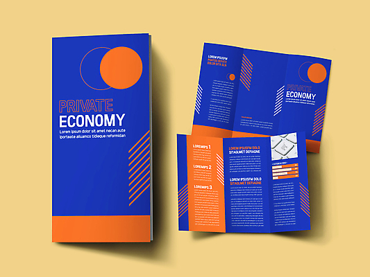 템플릿 표지디자인 표지 내지 리플렛 3단접지 팜플렛 사람없음 파란색 쇼핑 주황색 쇼핑카 키보드 원형 대각선 프라이빗이코노미 이미지템플릿 AI파일 도형 선 컬러 카트 신조어 파일형식 벡터
