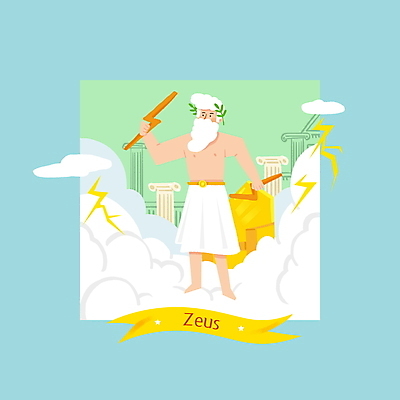 전신 PSD 구름 남자 하늘색 일러스트 하늘 수염 신전 한명 서기 들기 성인 연두색 신 번개 그리스로마신화 그리스신 왕좌 성인남자한명만 국내일러스트 자연요소 1 종교 고건축 모션 날씨 사람 초록색 파란색 신_종교 신화 남자한명만 성인남자만 파일형식