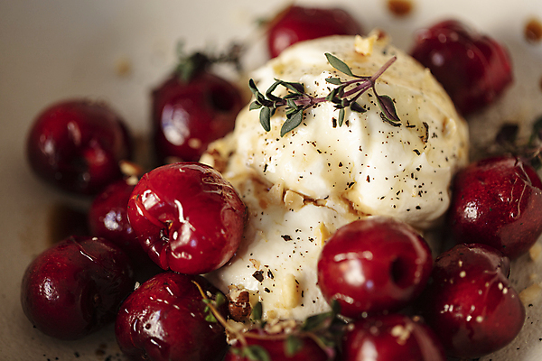 포토 JPG 접시 요리 근접촬영 사람없음 체리 핑거푸드 맛있는 리코타치즈 국내포토 식기 음식 뷰포인트 과일 치즈 파일형식