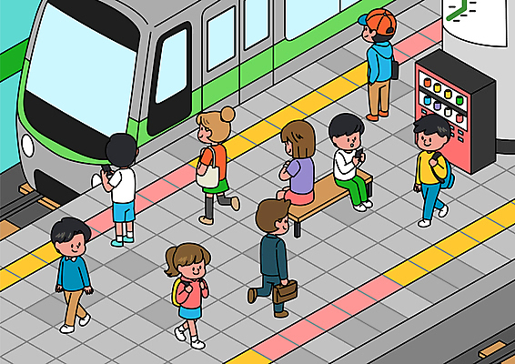 전신 여자 남자 의자 일러스트 대중교통 서기 들기 앉기 여러명 성인 일상 스마트폰 기다림 전철 플랫폼 주머니손 전철역 자판기 성인만 코로나바이러스 집단면역 델타변이바이러스 국내일러스트 AI파일 육상교통 교통수단 가구 다수 교통시설 모션 사람 라이프 핸드폰 스마트기기 바이러스 역 면역력 파일형식 벡터