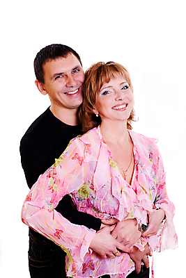 포토 JPG 해외이미지 여자 남자 행복 중년 백그라운드 가족 사람 두명 흰색 쌍 중앙 해외포토 감정 컬러 관계 성인 파일형식 이미지허브