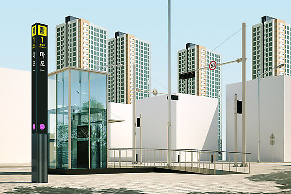 주간 PSD 편집 편집이미지 출입구 아파트 사람없음 야외 그래픽 3D 도시 표지판 전철 엘리베이터 디지털합성 합성 전철역 디자인소스 디지털아트 목업 이미지편집 편집3D 자연요소 육상교통 대중교통 주택 알림판 역 파일형식 편집소스