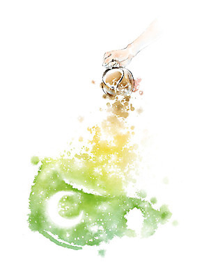 PSD 손 별 커피 일러스트 캘리그라피 붓터치 신체부위 커피포트 번짐 감성 은하수 국내일러스트 자연요소 음료 컨셉 자연 주전자 사람 파일형식 효과