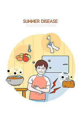 PSD 남자 어린이 음식 과일 일러스트 한명 소년 여름 주방 고통 찌개 예방 안전수칙 냉장고 손씻기 곰팡이 복통 설사 식중독 소년한명만 코로나바이러스 국내일러스트 1 계절 감정 안전 사람 가전제품 바이러스 씻기 질병 변 남자한명만 소년만 파일형식