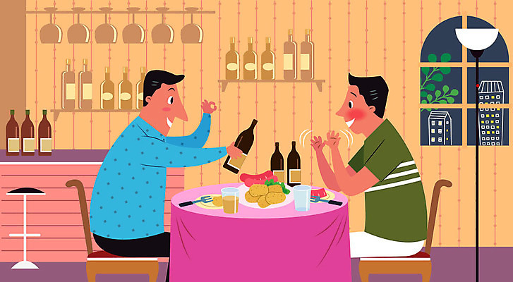 나무 접시 교육 남자 화분 음식 포크 의자 일러스트 창문 탁자 술병 조명 실내 경고 사람 성인 두명 건물 생활 컵 친구 소파 스탠드 예절 커튼 야간 저녁 거절 음주 즐거움 공공예절 과음 성인남자만 국내일러스트 AI파일 자연요소 식물 식기 건축물 감정 가구 컨셉 관계 병_용기 주류 내부 남자만 성인만 파일형식 벡터