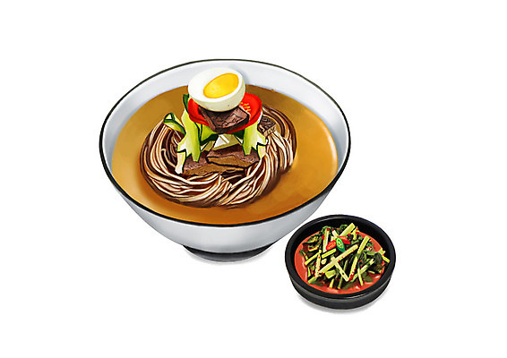 PSD 웰빙 한식 일러스트 여름음식 건강 사람없음 여름 복날 보양식 물냉면 웰빙음식 열무김치 제철음식 삼복 국내일러스트 계절 기념일 음식 김치 냉면 건강식 몸보신 제철 파일형식 여름_계절