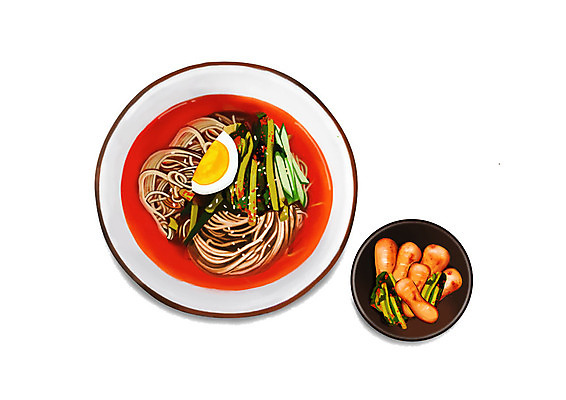 PSD 웰빙 한식 일러스트 여름음식 건강 사람없음 여름 복날 보양식 웰빙음식 열무김치 열무냉면 제철음식 삼복 국내일러스트 계절 기념일 음식 김치 냉면 건강식 몸보신 제철 파일형식 여름_계절