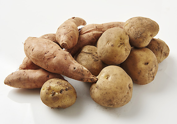 포토 JPG 스튜디오촬영 채소 식재료 감자 실내 누끼 사람없음 여러개 신선 흰배경 유기농 고구마 국내포토 웰빙 다수 백그라운드 뿌리채소 내부 흰색 파일형식