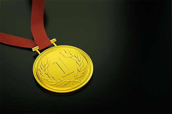 PSD 편집이미지 검은배경 사람없음 한개 3D소스 3D 우승 메달 입체 디지털합성 오브젝트 금메달 월계수 편집소스 편집3D 1 백그라운드 검은색 최고 상_상패 파일형식