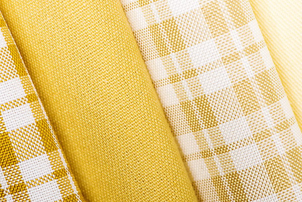 포토 JPG 스튜디오촬영 프레임 실내 근접촬영 사람없음 하이앵글 노란색 견본 직물 천 원료 체크무늬 원단샘플 플랫레이 국내포토 뷰포인트 컬러 무늬 내부 플랫 파일형식