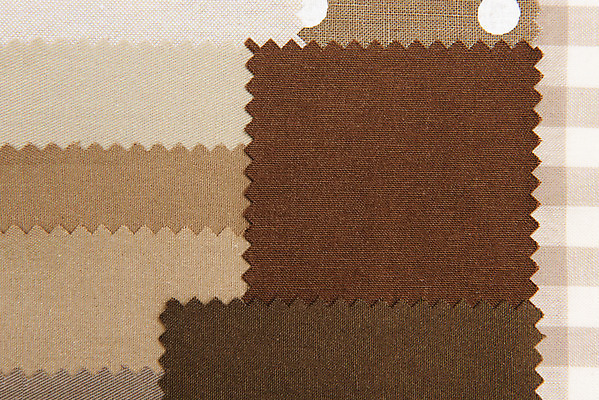 포토 JPG 스튜디오촬영 프레임 실내 근접촬영 사람없음 하이앵글 갈색 견본 물방울무늬 직물 천 배열 원료 체크무늬 겹침 그라데이션 원단샘플 플랫레이 국내포토 뷰포인트 컬러 무늬 내부 플랫 파일형식