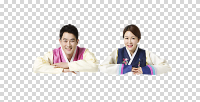 편집이미지 한국전통 라이프스타일 부부 여자 명절 남자 40대 중년 모션 중년라이프 서기 미소 누끼 사람 손짓 상반신 성인 두명 앞모습 설날 추석 한국인 전통의상 한복 중년부부 PNG 중년만 성인만 편집소스 전통 커플 기념일 뷰포인트 한국 표정 동양인 생활 파일형식